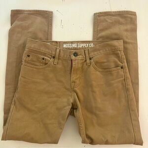 Khaki/ tan mossimo Slim Straight Pants